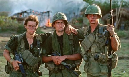 How old was Johnny Depp in "Platoon"